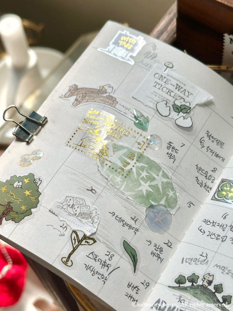 Mewmewbeam Stickers - Wish Tree