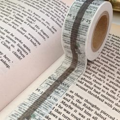 Mewmewbeam Washi Tape - Travelers Center Brown