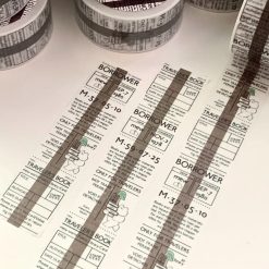 Mewmewbeam Washi Tape - Travelers Center Brown