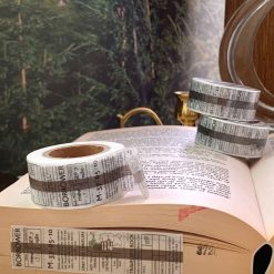 Mewmewbeam Washi Tape - Travelers Center Brown