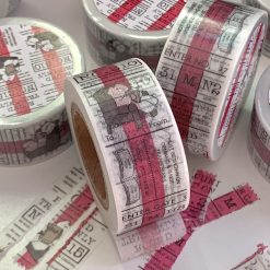 Mewmewbeam Washi Tape - Travelers Center Pink