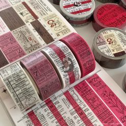 Mewmewbeam Washi Tape - Travelers Center Pink