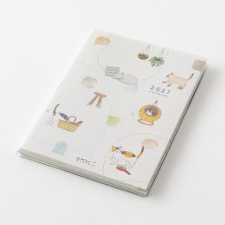 Midori 2027 A6 Pocket Diary - Cat image 2