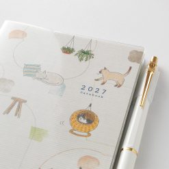 Midori 2027 A6 Pocket Diary - Cat image 3