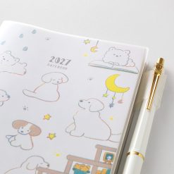 Midori 2027 A6 Pocket Diary - Dog image 3