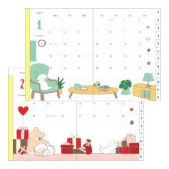 Midori 2027 A6 Pocket Diary - Dog image 4
