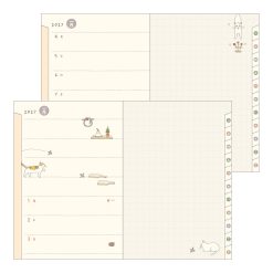 Midori 2027 B6 Pocket Diary - Cat image 5