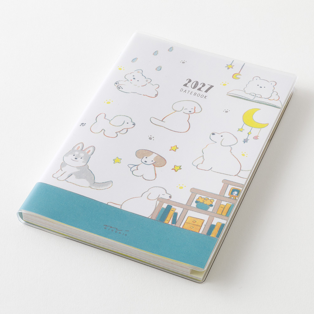 Midori 2027 B6 Pocket Diary - Dog image 2