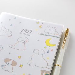 Midori 2027 B6 Pocket Diary - Dog image 3