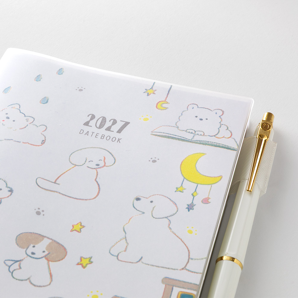 Midori 2027 B6 Pocket Diary - Dog image 3