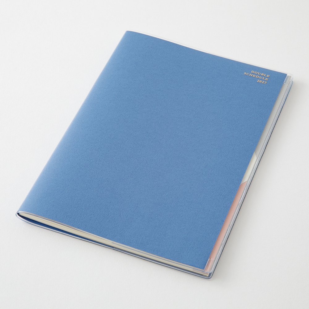 Midori 2027 Double Schedule B6 Planner - Blue image 2