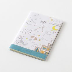 Midori 2027 Mini Pocket Diary Dog held in hand