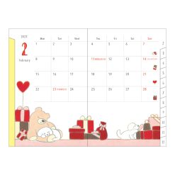 Midori 2027 Mini Pocket Diary Dog image 5