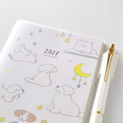Midori 2027 Slim Pocket Diary - Dog image 3