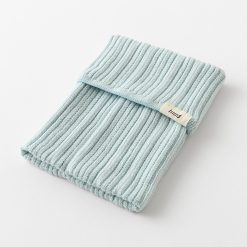 Midori Knitted Book Band Pen Case – Ice Blue — gallery