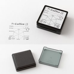 Midori Paintable Stamp Overseas Exclusive – Coffee — gallery