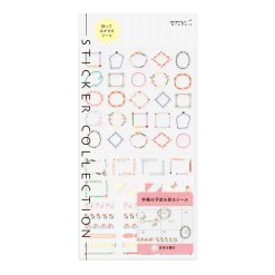Midori Sticker Sheet - Date Circle Decorative