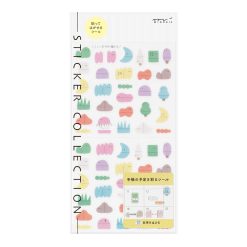 Midori Sticker Sheet - Side-Frame Loose Illustration