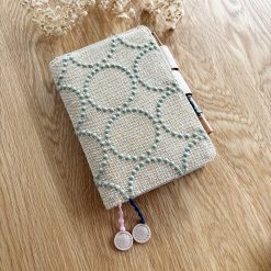 Mina Perhonen A6 Notebook Cover (Hobonichi-Style) - Tambourine Yute