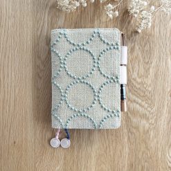 Mina Perhonen A6 Notebook Cover (Hobonichi-Style) - Tambourine Yute