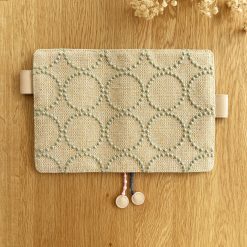 Mina Perhonen A6 Notebook Cover (Hobonichi-Style) - Tambourine Yute