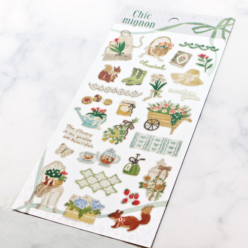 Mind Wave Chic Mignon Stickers (6 designs)