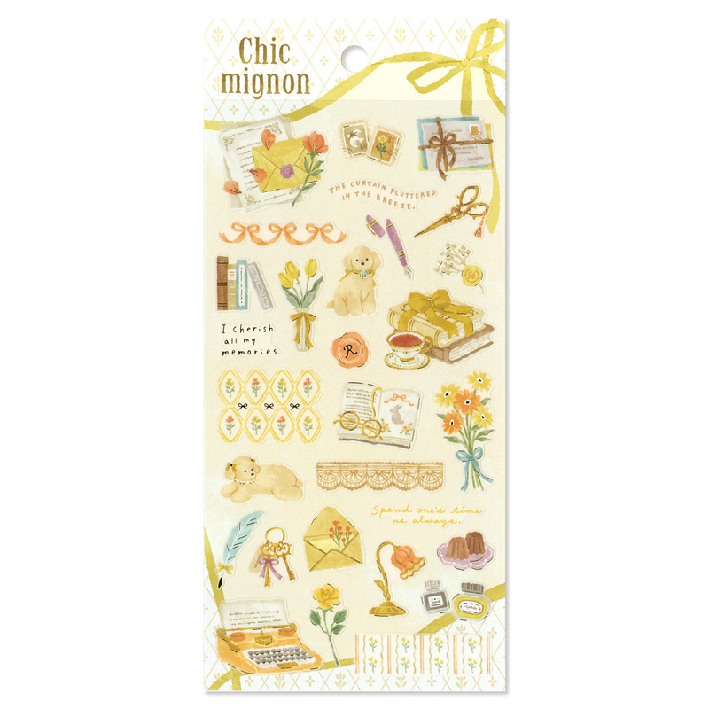 Mind Wave Chic Mignon Stickers (6 designs)