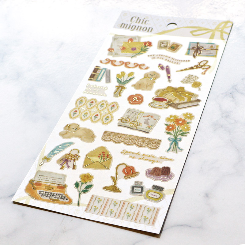 Mind Wave Chic Mignon Stickers (6 designs)
