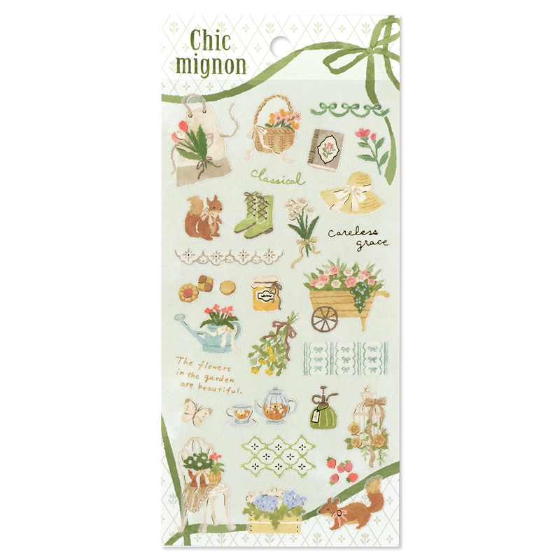 Mind Wave Chic Mignon Stickers (6 designs)