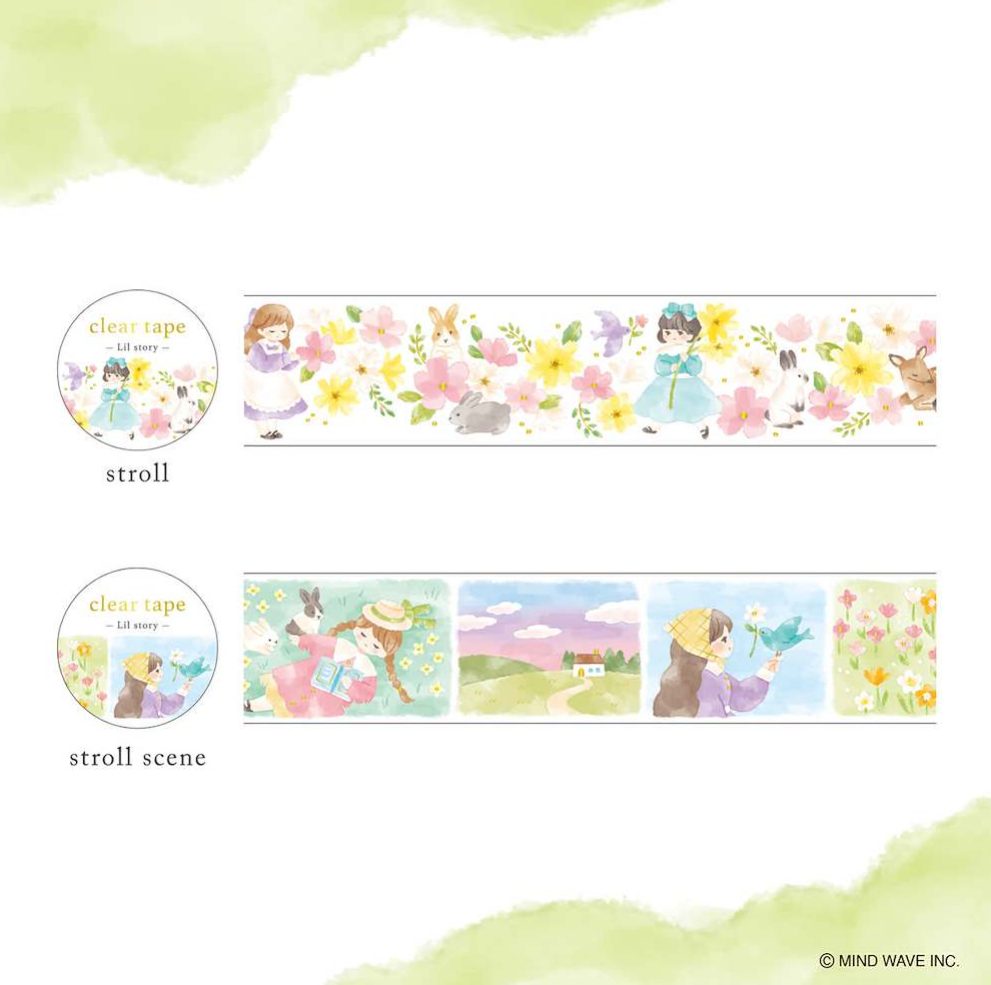 Mind Wave Clear Tape Lil Story – Stroll — gallery
