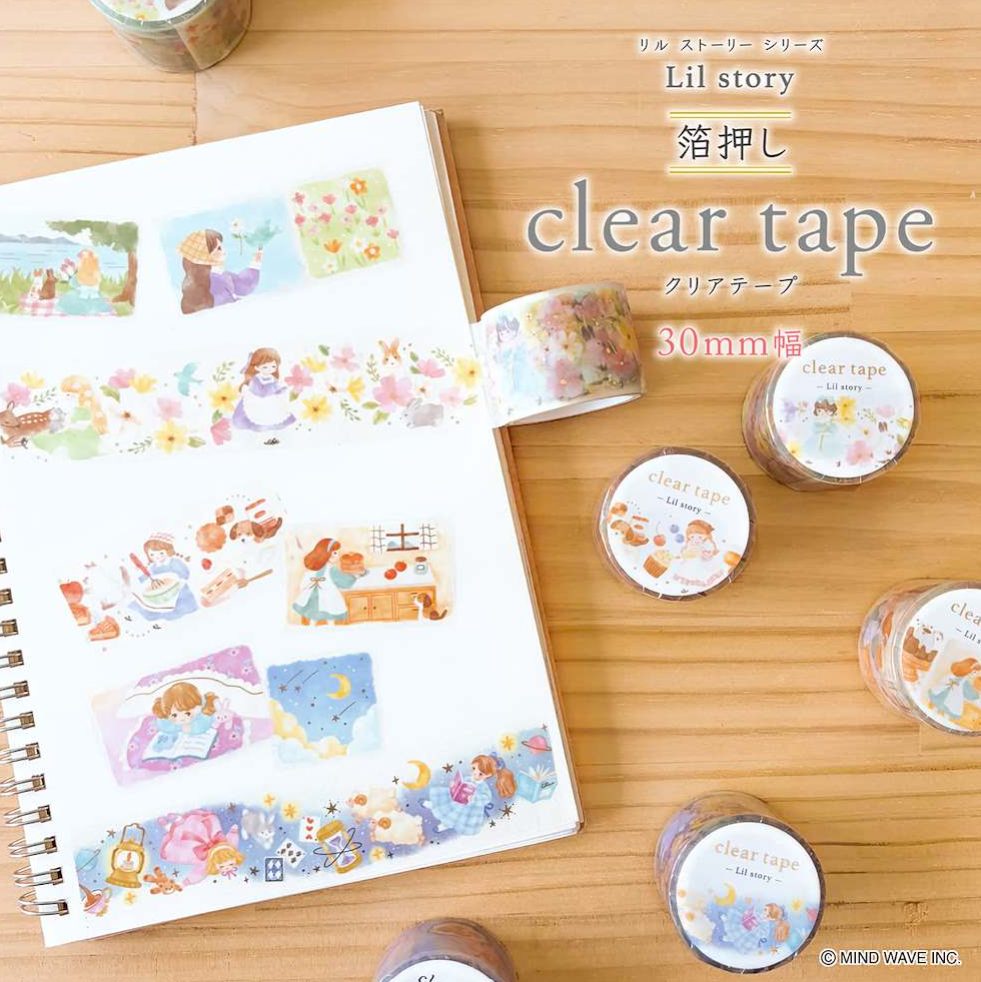 Mind Wave Clear Tape Lil Story – Stroll — gallery