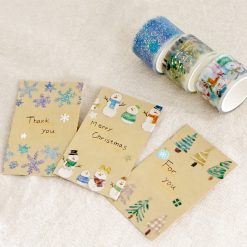 Mind Wave Clear Tape Hokkori Christmas for craft projects