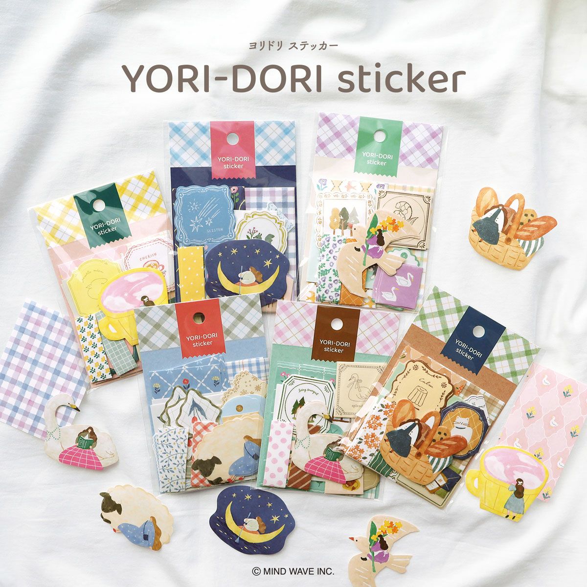 Mind Wave Yori-Dori Flake Stickers