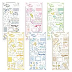 Mind Wave Bijoux Box Stickers (6 designs)
