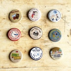 Miso Paper Paper Lover Pin Badges