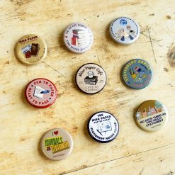 Miso Paper Paper Lover Pin Badges
