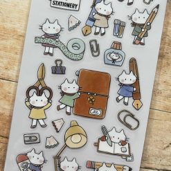 Miso Paper x Cat Collage Club Stickers - Stationery Cats