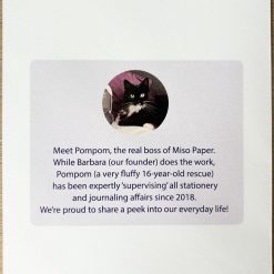 Miso Paper x Ryoko Tamura Stickers - Everyday with Pompom the Cat