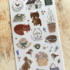 Miso Paper x Nettle & Twig Stickers - Cottage Critters