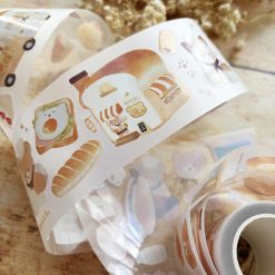 Miso Paper x Teplopolka Kiss-Cut PET tape - Fuwa Mochi Bakery