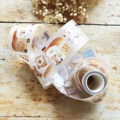 Miso Paper x Teplopolka Kiss-Cut PET tape - Fuwa Mochi Bakery