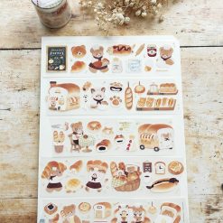 Miso Paper x Teplopolka Kiss-Cut PET tape - Fuwa Mochi Bakery