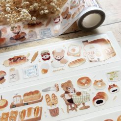 Miso Paper x Teplopolka Kiss-Cut PET tape - Fuwa Mochi Bakery