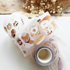 Miso Paper x Teplopolka Kiss-Cut PET tape - Fuwa Mochi Bakery