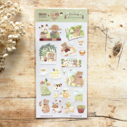 Miso Paper x Teplopolka Stickers - Sunny Afternoon