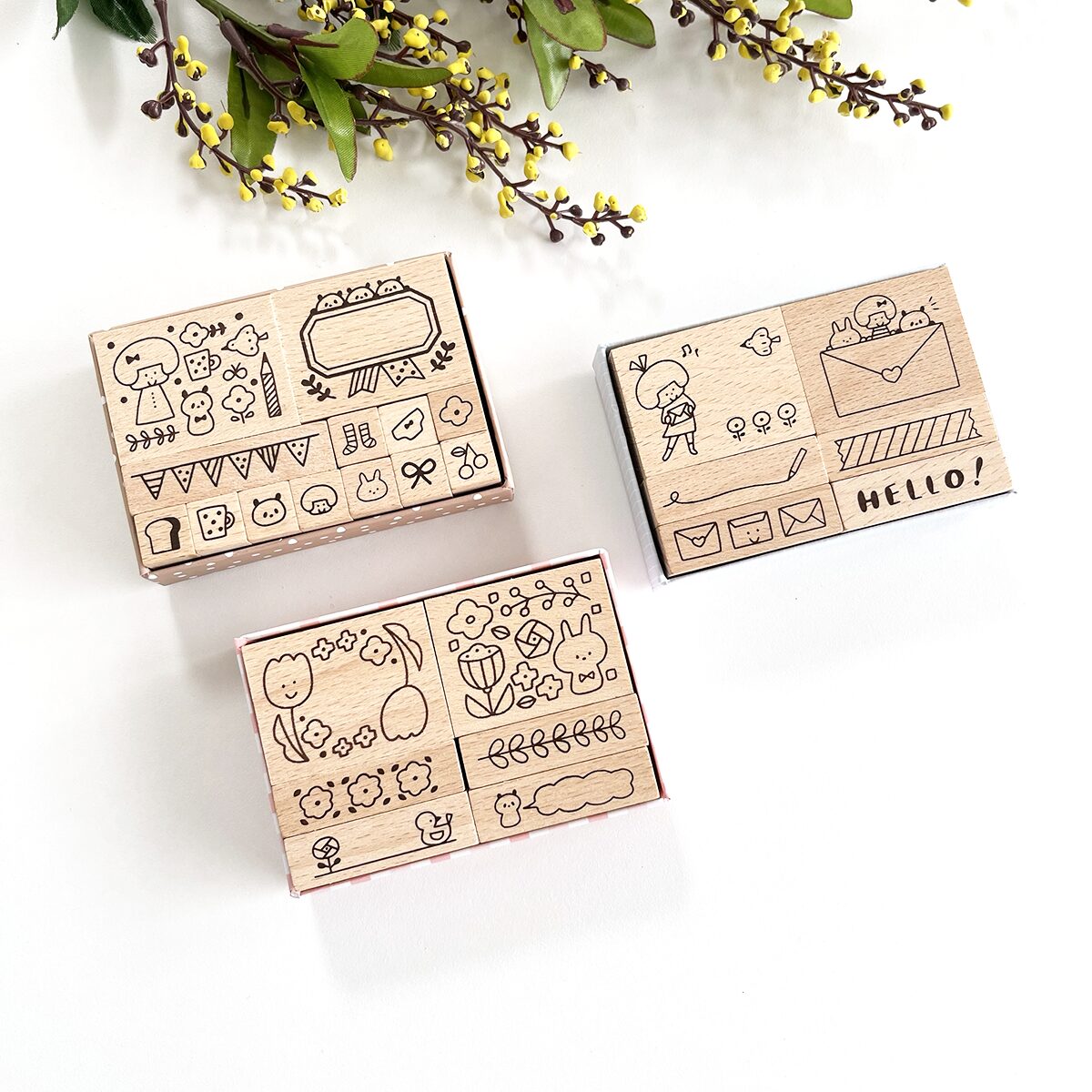 Mizutama x Mark's Rubber Stamp Sets