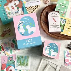 Molinta 2027 365 Days Mini Calendar with Acrylic Stand