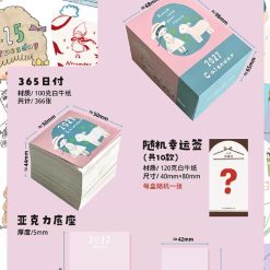 Molinta 2027 365 Days Mini Calendar with Acrylic Stand — gallery