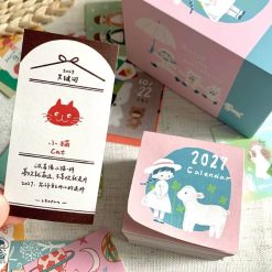 Molinta 2027 365 Days Mini Calendar with Acrylic Stand — gallery