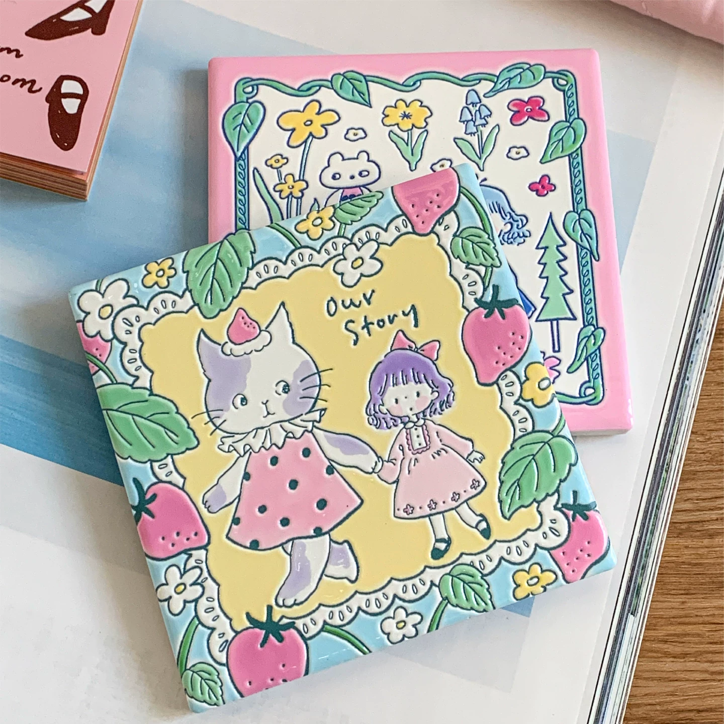 Molinta Ceramic Coaster – Our Story — gallery